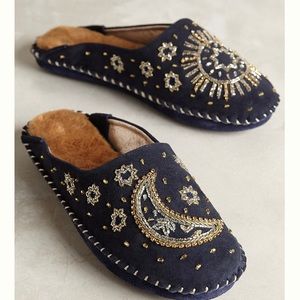 Anthro Jasper & Jeera Celestial Slippers